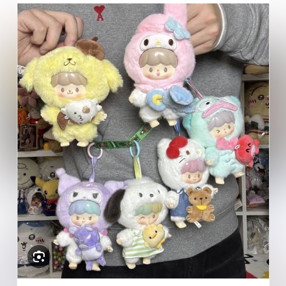 Zzoton Sanrio Plush Vinyl Pendant - Blind Box